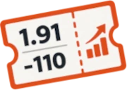Online bookmakers odds ticket